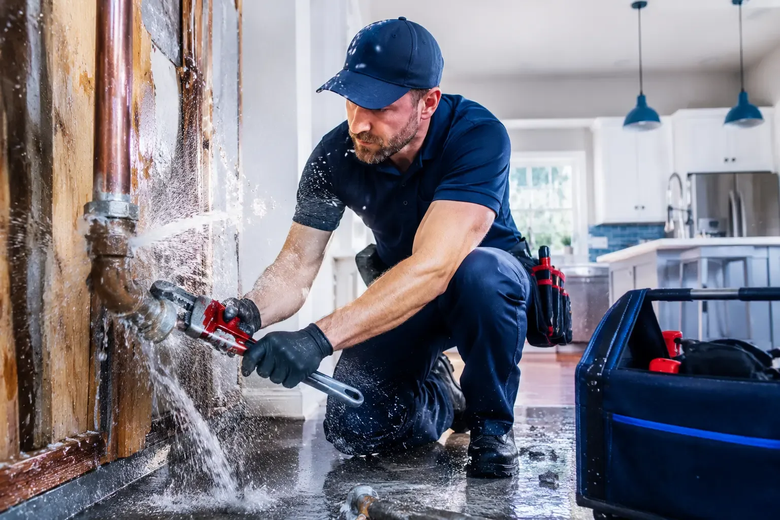 Local emergency pipe repair professionals in New Blaine, AR